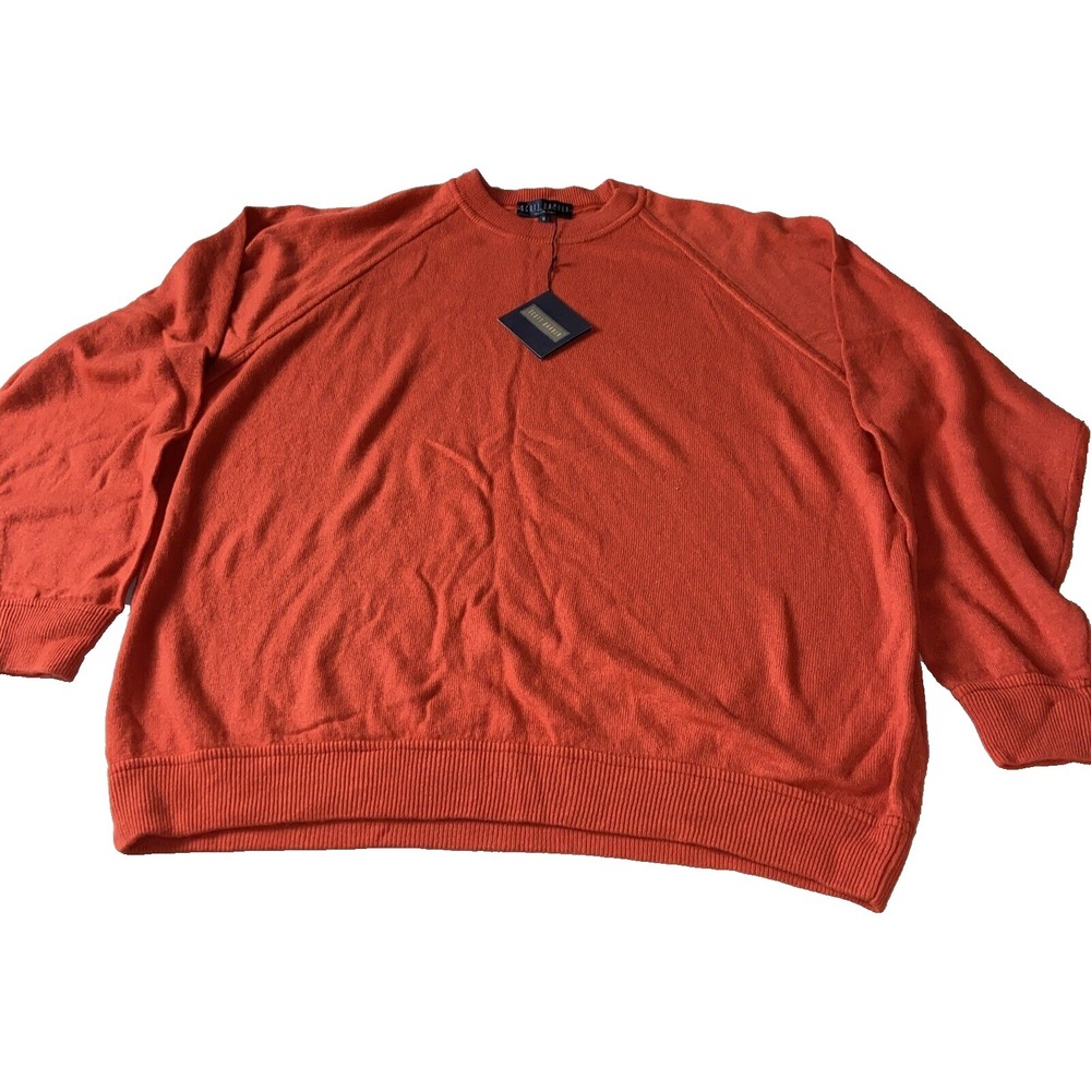 Scott Barber Men's Sweater M Merino Wool Blend Italy Vintage